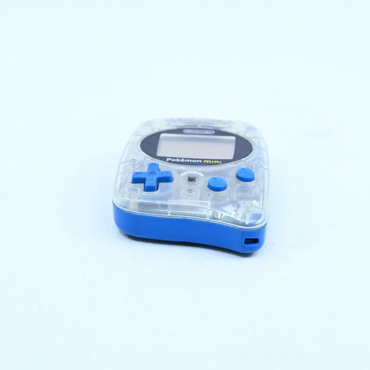 Pokemon Mini - Wooper Blue - Min-001 - Nintendo Console + Pokemon Party Mini