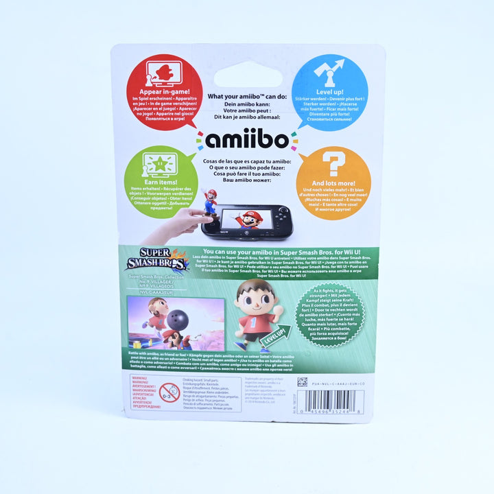 SEALED! Villager Amiibo No. 9 - Super Smash Bros. Collection - Toy