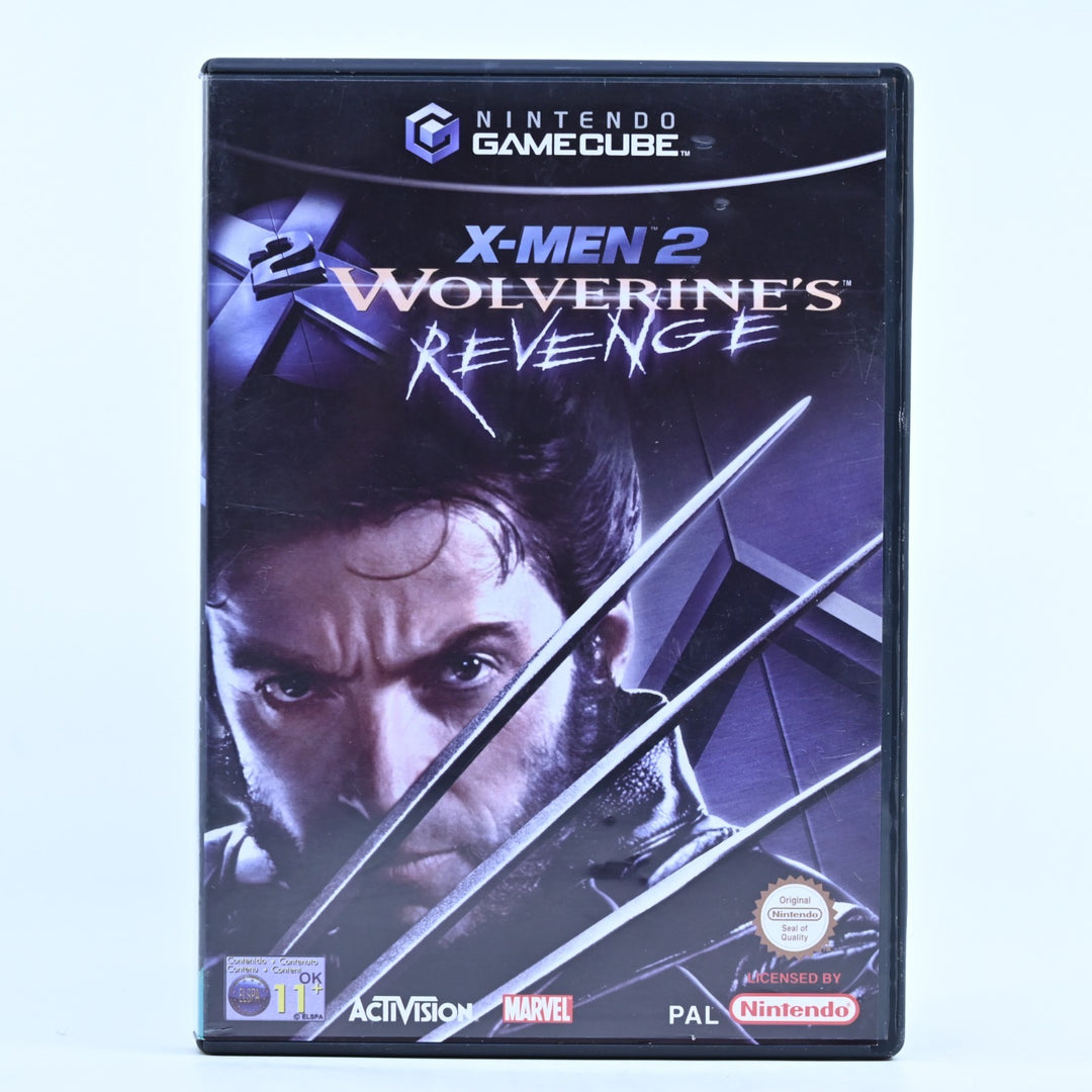 X-Men 2 Wolverine's Revenge - Nintendo Gamecube Game + Manual - PAL