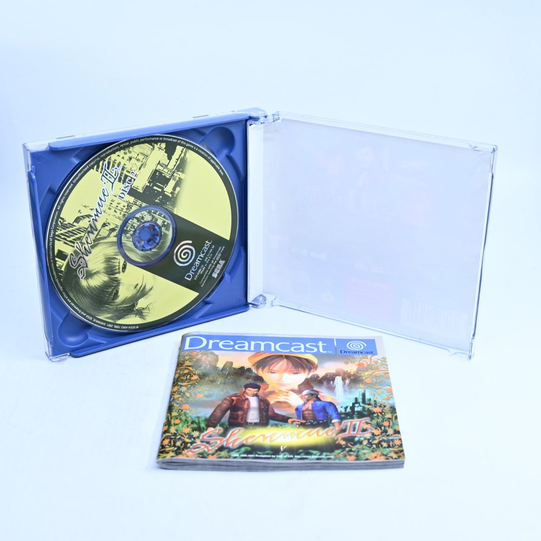 Shenmue II - Big Box - Sega Dreamcast Game + Manuals - PAL - MINT DISC!