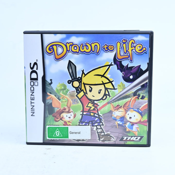 Drawn to Life - Nintendo DS Game + Manual - Region Free - FREE POST!