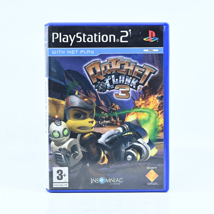 Ratchet & Clank 3: Up Your Arsenal - Sony Playstation 2 / PS2 Game + Manual