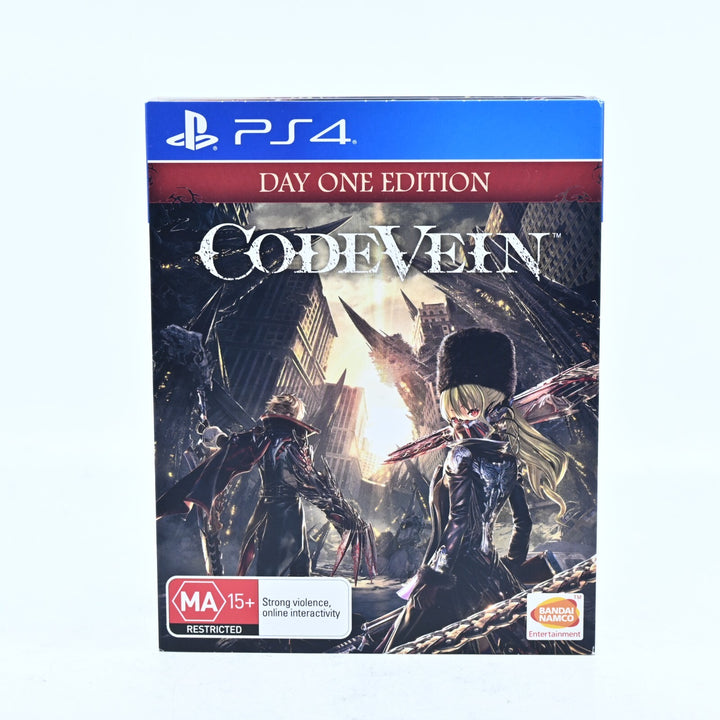 Code Vein Day One Edition - Sony Playstation 4 / PS4 Game + Steelbook