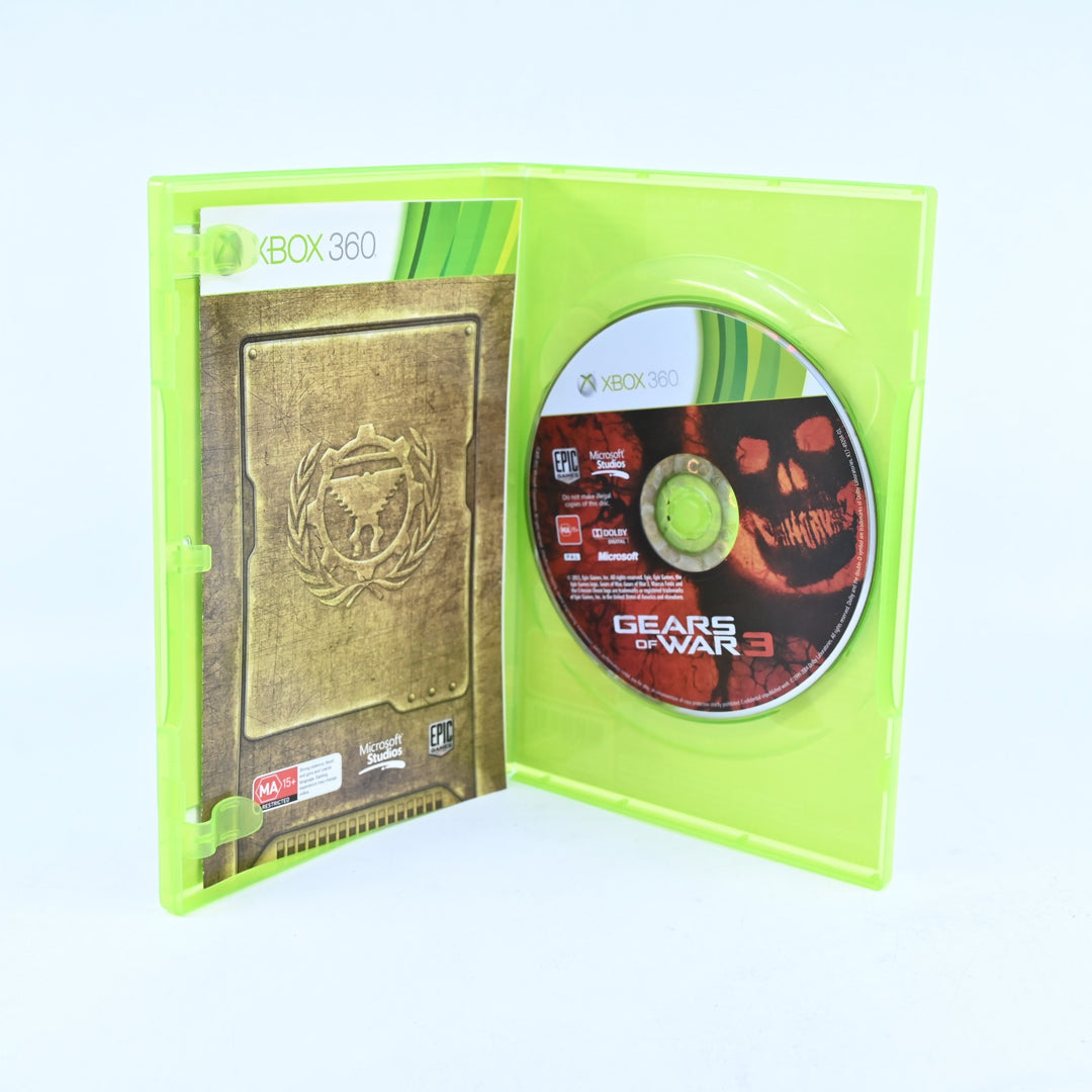 Gears of War 3 - Limited Edition Console - AUS PAL Xbox 360 Boxed Console + Hat