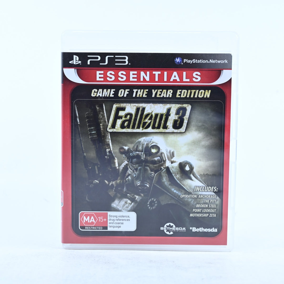 Fallout 3 - Game of the Year Edition - Sony Playstation 3 / PS3 Game