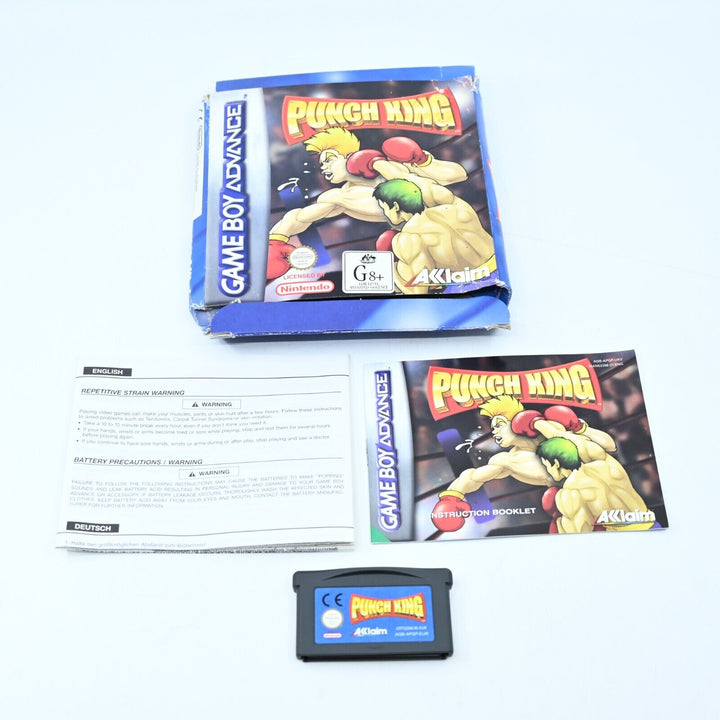 Punch King - Nintendo Gameboy Advance / GBA Boxed Game - PAL - FREE POST!