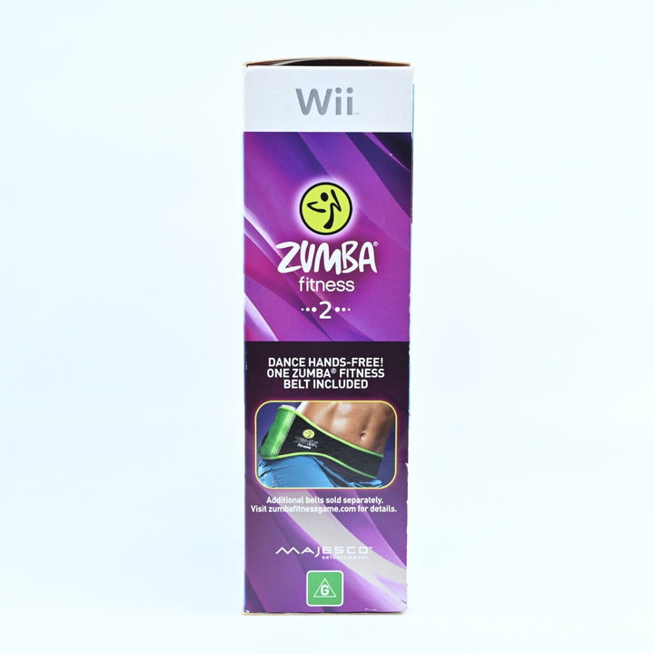SEALED! Zumba Fitness 2 - Nintendo Wii Game + Manual - PAL