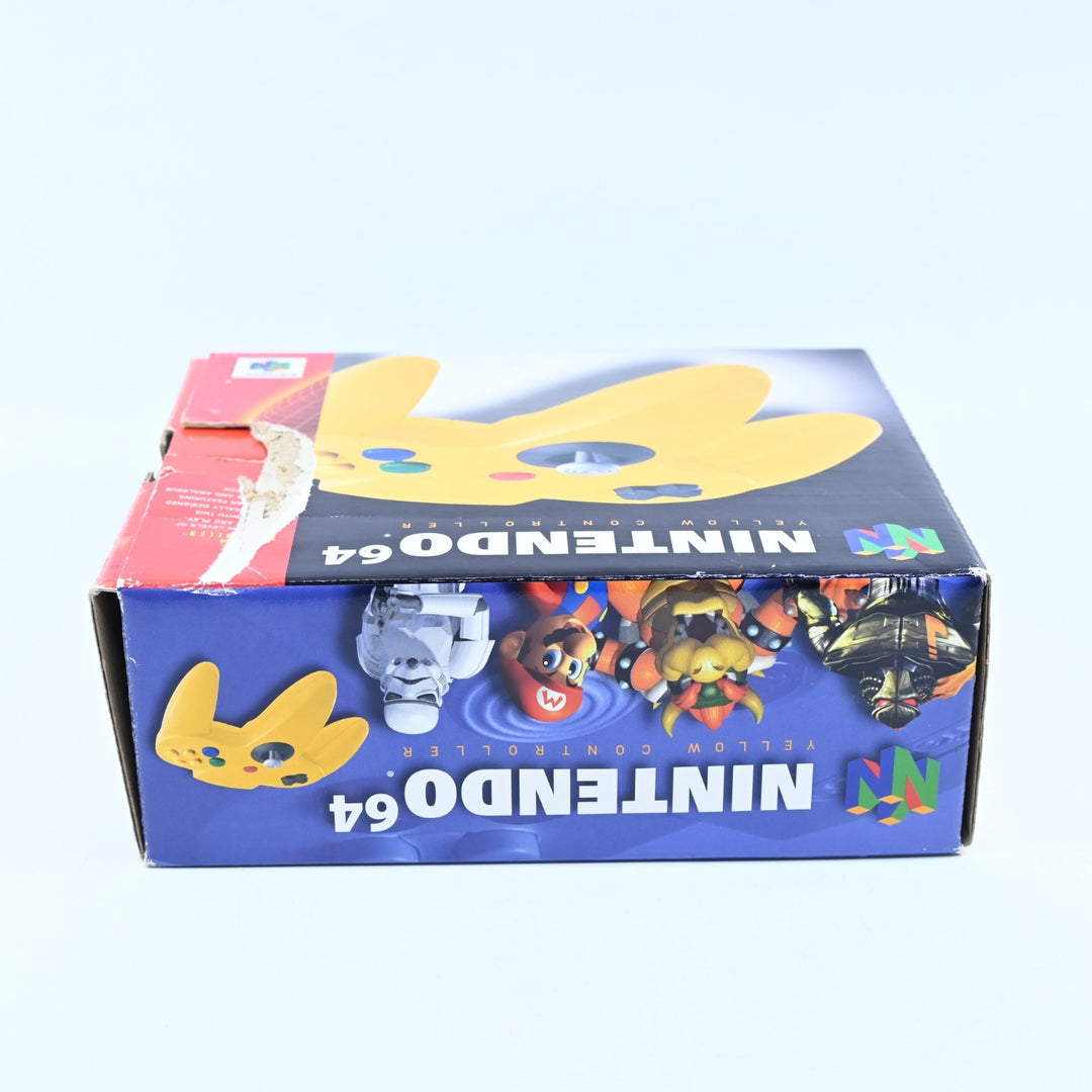Original Yellow Controller - Nintendo 64 Controller - N64 Accessory