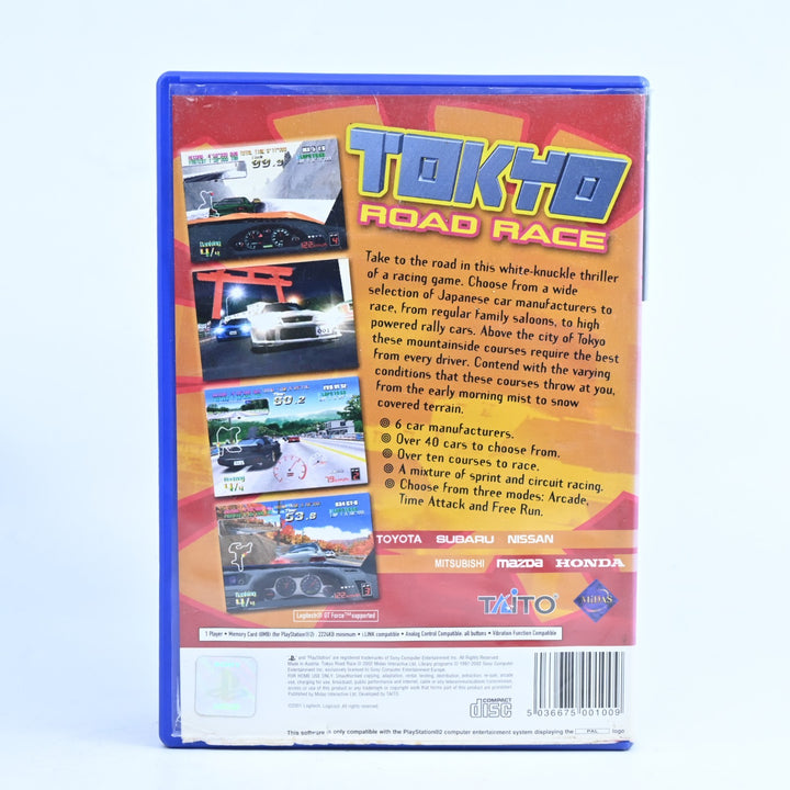 Tokyo Road Race - Sony Playstation 2 / PS2 Game + Manual - PAL - MINT DISC!
