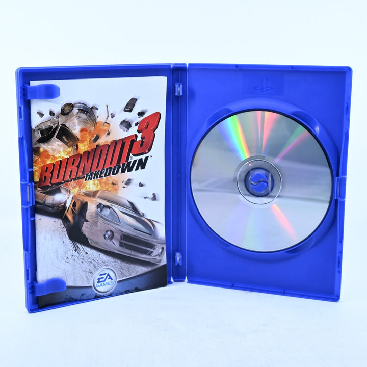 Burnout 3: Takedown - Sony Playstation 2 / PS2 Game + Manual - PAL - MINT DISC!