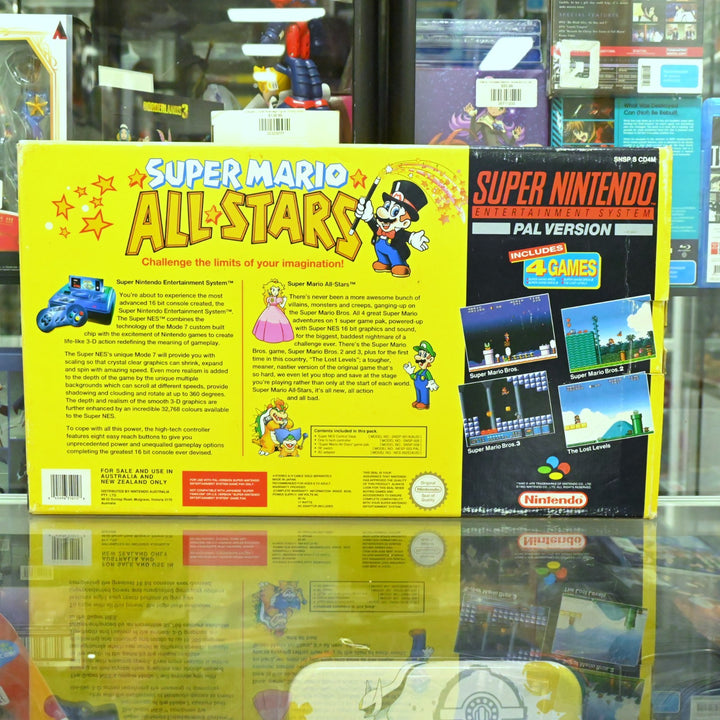 Super Mario All Stars Edition - Super Nintendo / SNES Boxed Console - PAL