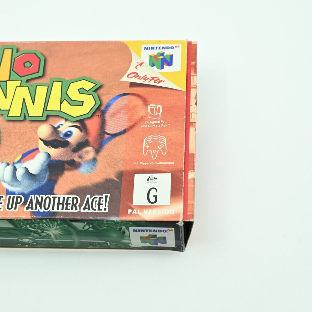 Mario Tennis - N64 / Nintendo 64 Boxed Game - PAL - FREE POST + Box Protector!