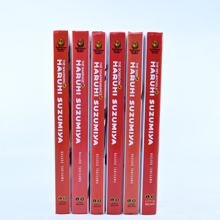 The Melancholy of Haruhi Suzumiya - Hard Cover Light Novel Vols 1-6 - Manga