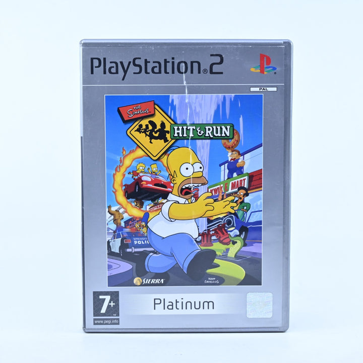 The Simpsons Hit & Run - PS2 Game - No Manual - PAL - MINT DISC!