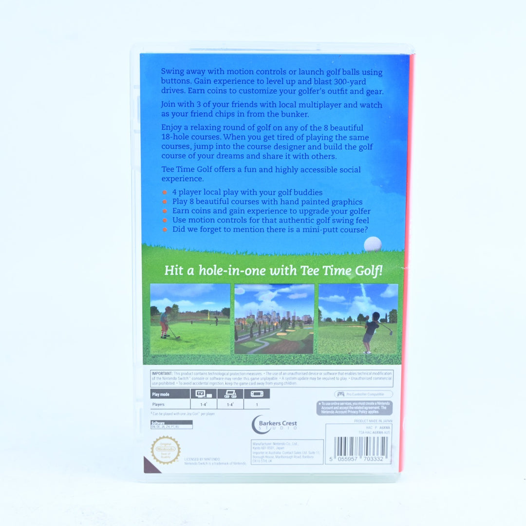 Tee Time Golf - Nintendo Switch Game - FREE POST!