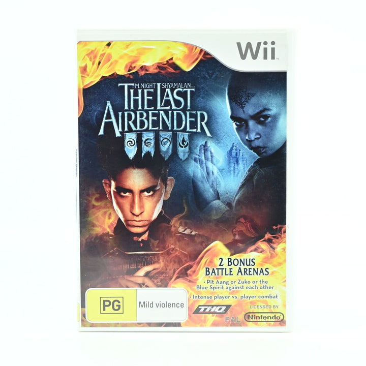 The Last Airbender - Nintendo Wii Game + Manual - PAL - MINT DISC!