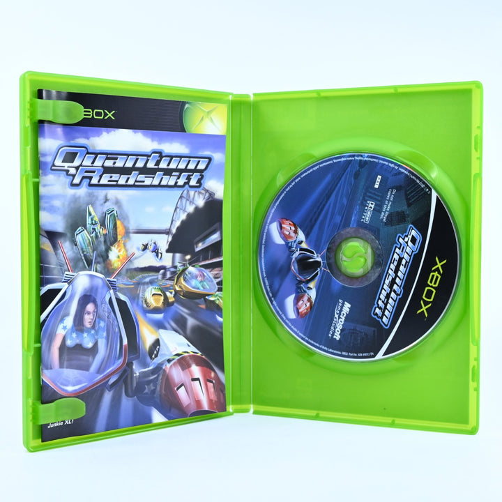 Quantum Redshift - Original Xbox Game + Manual - PAL - MINT DISC!