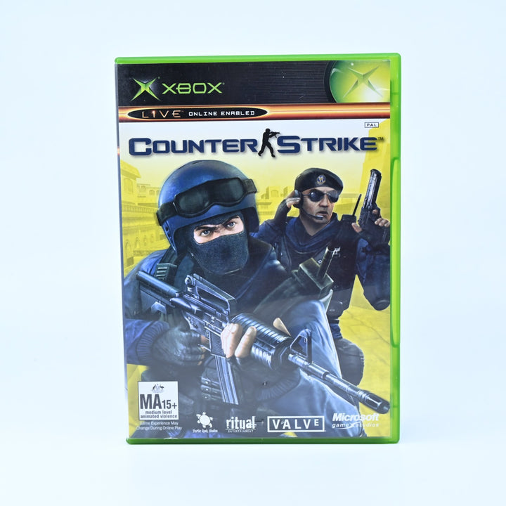 Counter Strike - Original Xbox Game + Manual - PAL - MINT DISC!