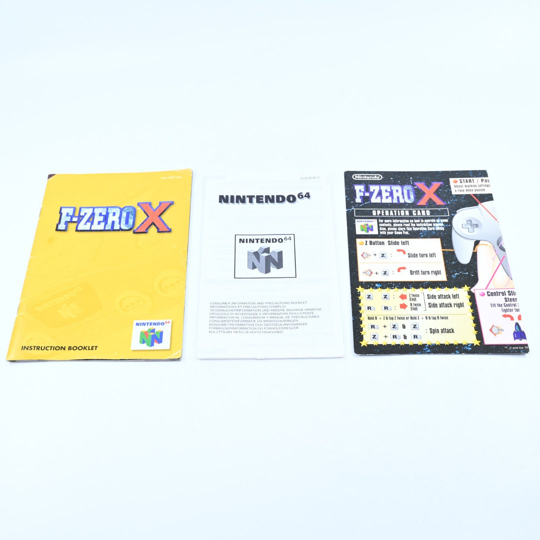F-Zero X - N64 / Nintendo 64 Boxed Game - PAL - FREE POST!