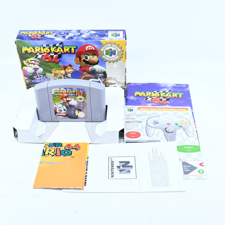 Mario Kart 64 - N64 / Nintendo 64 Boxed Game - PAL