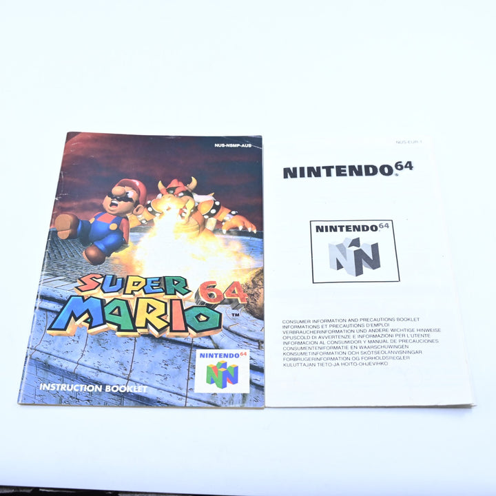 Super Mario 64 - N64 / Nintendo 64 Boxed Game - PAL - FREE POST!