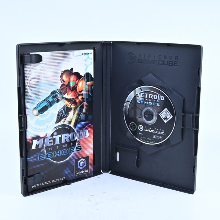Metroid Prime 2 Echoes - Nintendo Gamecube Game + Manual - PAL - FREE POST!
