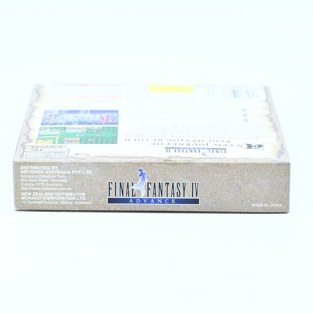 Final Fantasy IV Advance - Nintendo Gameboy Advance / GBA Boxed Game - PAL