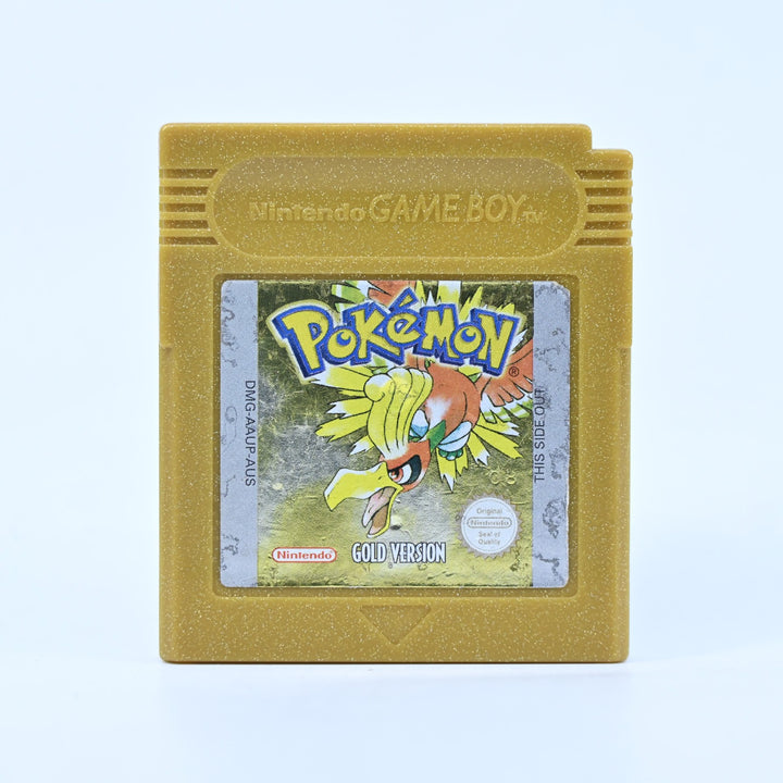 Pokemon Gold Version - Nintendo Gameboy Color Game - PAL - NEW SAVE BATTERY!