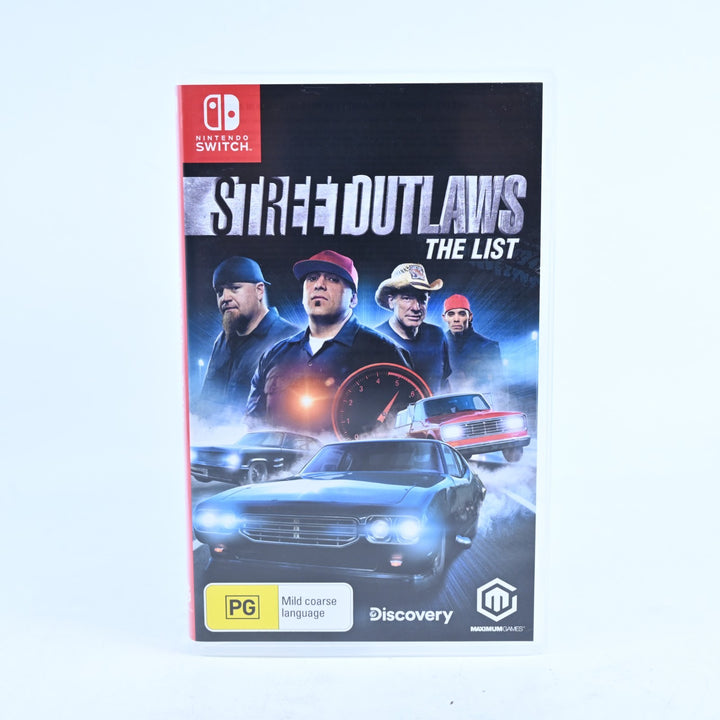 Street Outlaws: The List - Nintendo Switch Game - FREE POST!