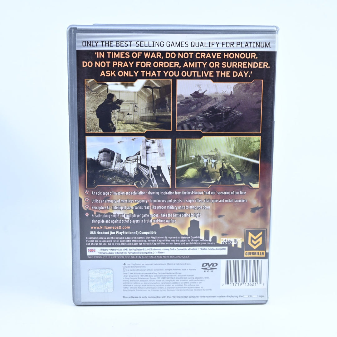 Killzone - Sony Playstation 2 / PS2 Game + Manual - PAL