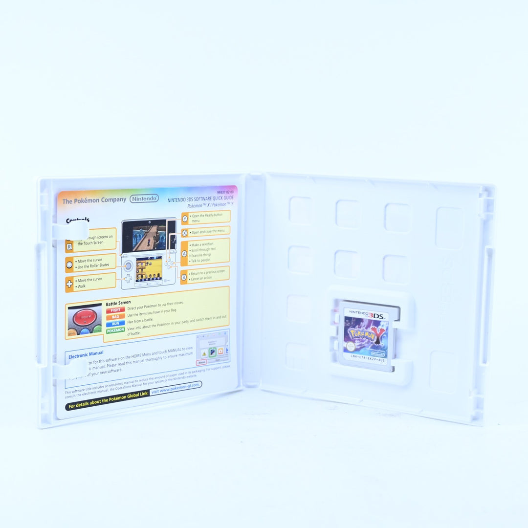 Pokemon Y - Nintendo 3DS Game - PAL + Manual - FREE POST!