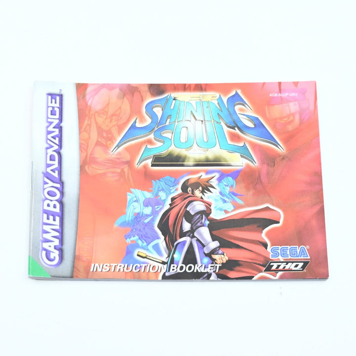 Shining Soul II - Instruction Booklet - Other Nintendo Gameboy - FREE POST!