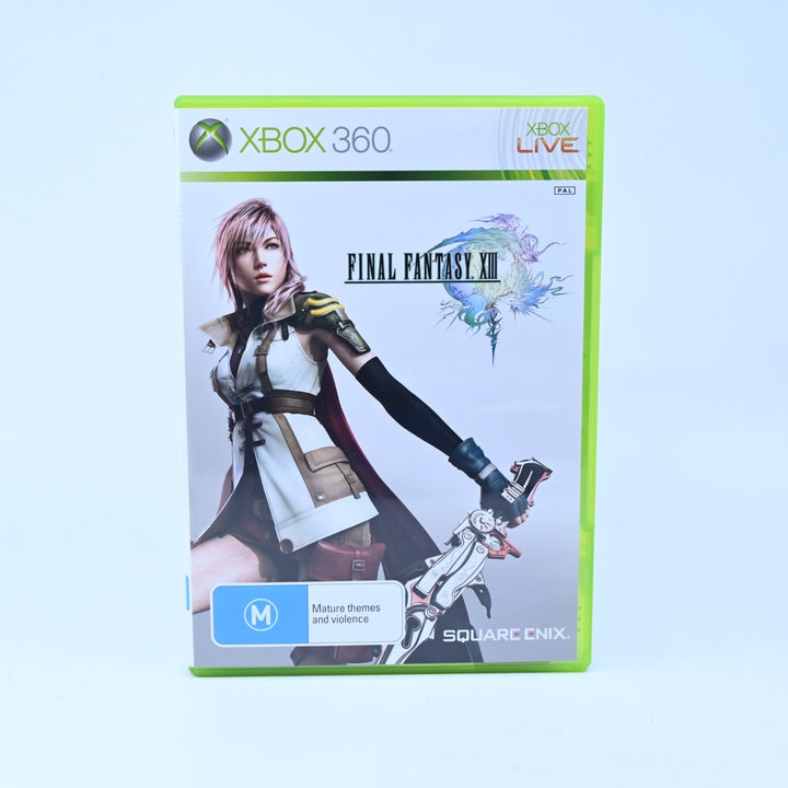 Final Fantasy XIII Limited Collector's Edition - Xbox 360 Game + Manual - PAL