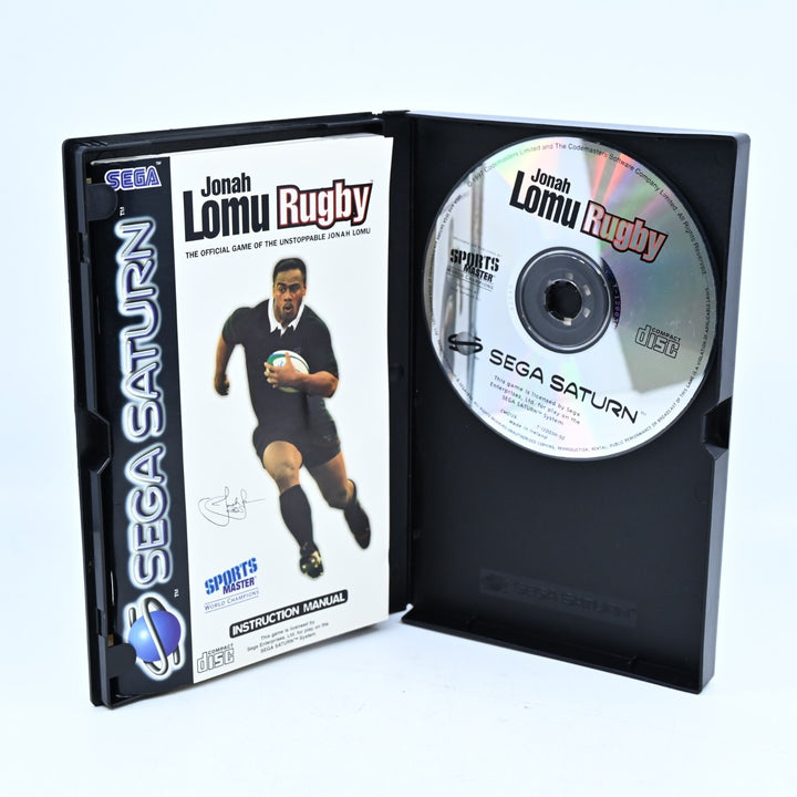 Jonah Lomu Rugby - Sega Saturn Game - PAL - MINT DISC!