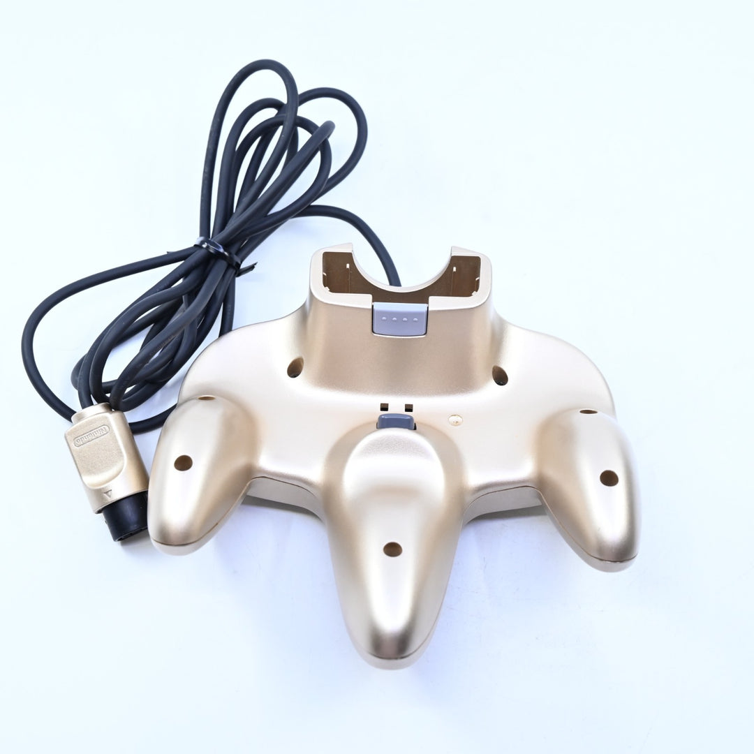 Limited Edition Gold Controller N64 / Nintendo 64 Boxed Console - PAL