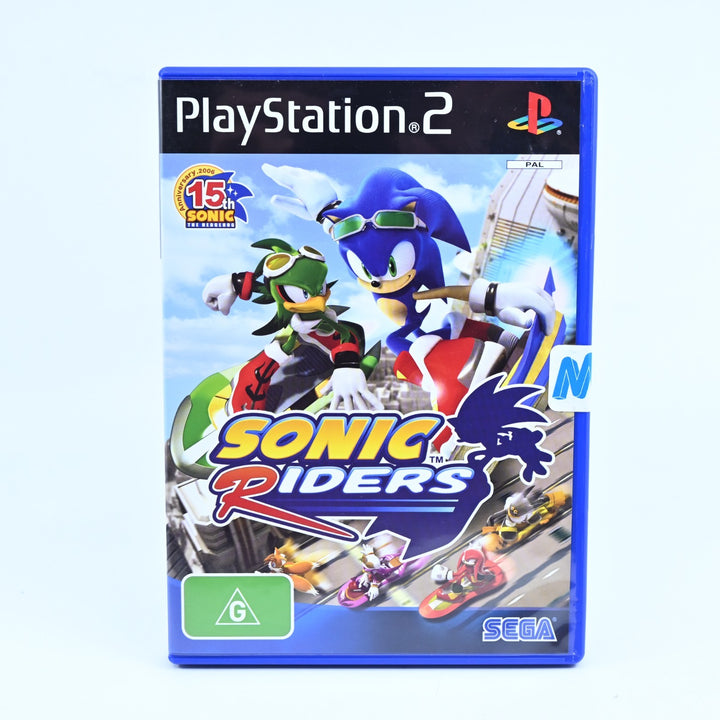 SEALED! Sonic Riders - Sony Playstation 2 / PS2 Game + Manual - PAL