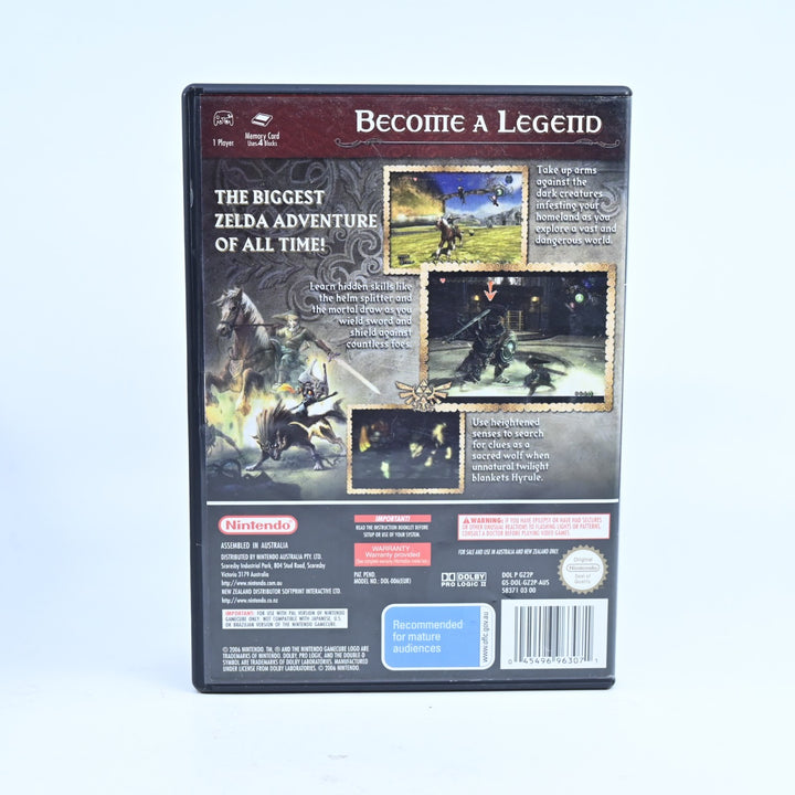 The Legend of Zelda: The Twilight Princess - Nintendo Gamecube Game - No Manual