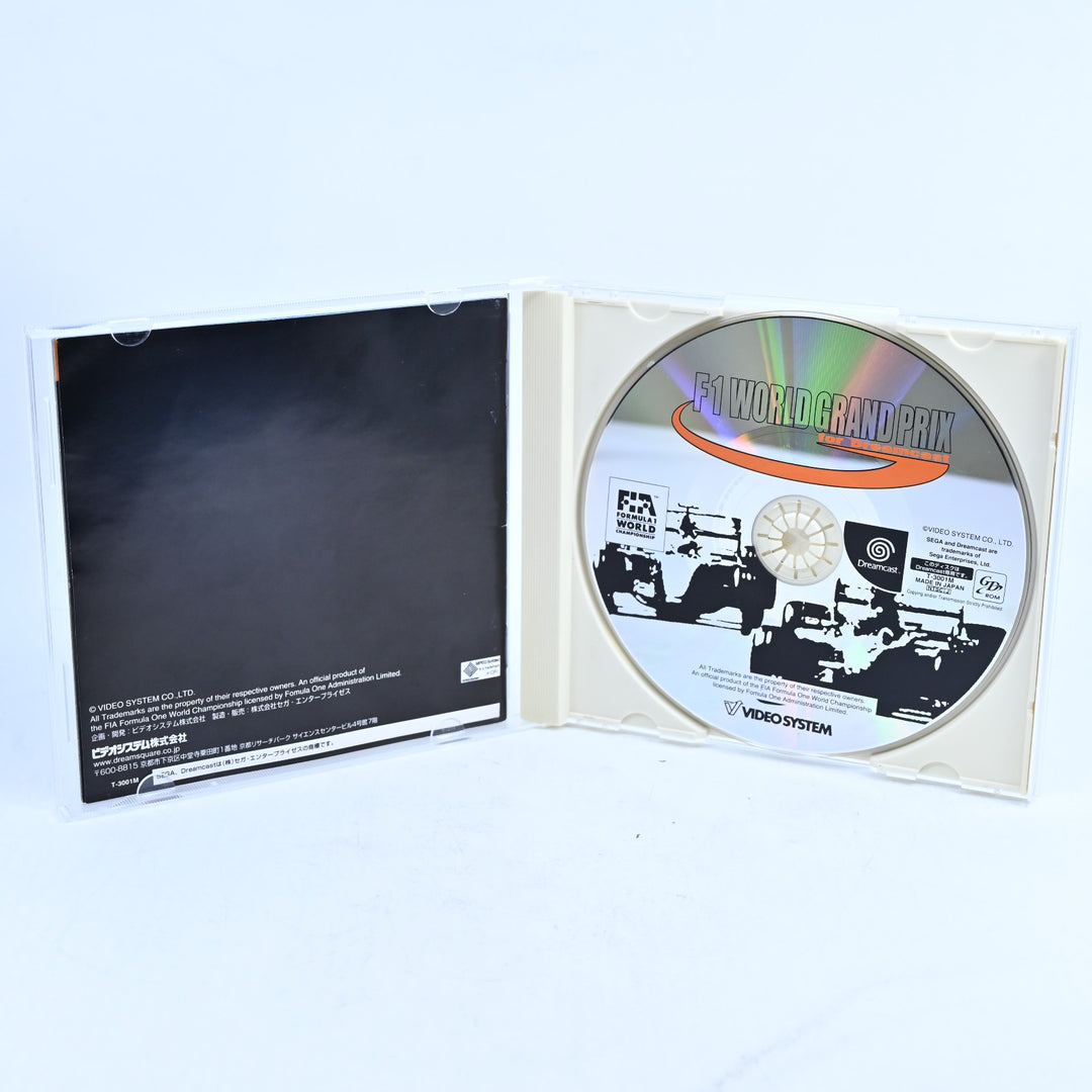 F1 World Grand Prix - Sega Dreamcast Game + Manual - NTSC-J - MINT DISC!