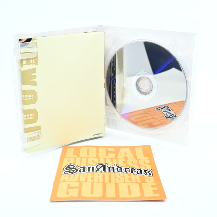 Grand Theft Auto: San Andreas - Sony Playstation 3 / PS3 Game + Manual + Map