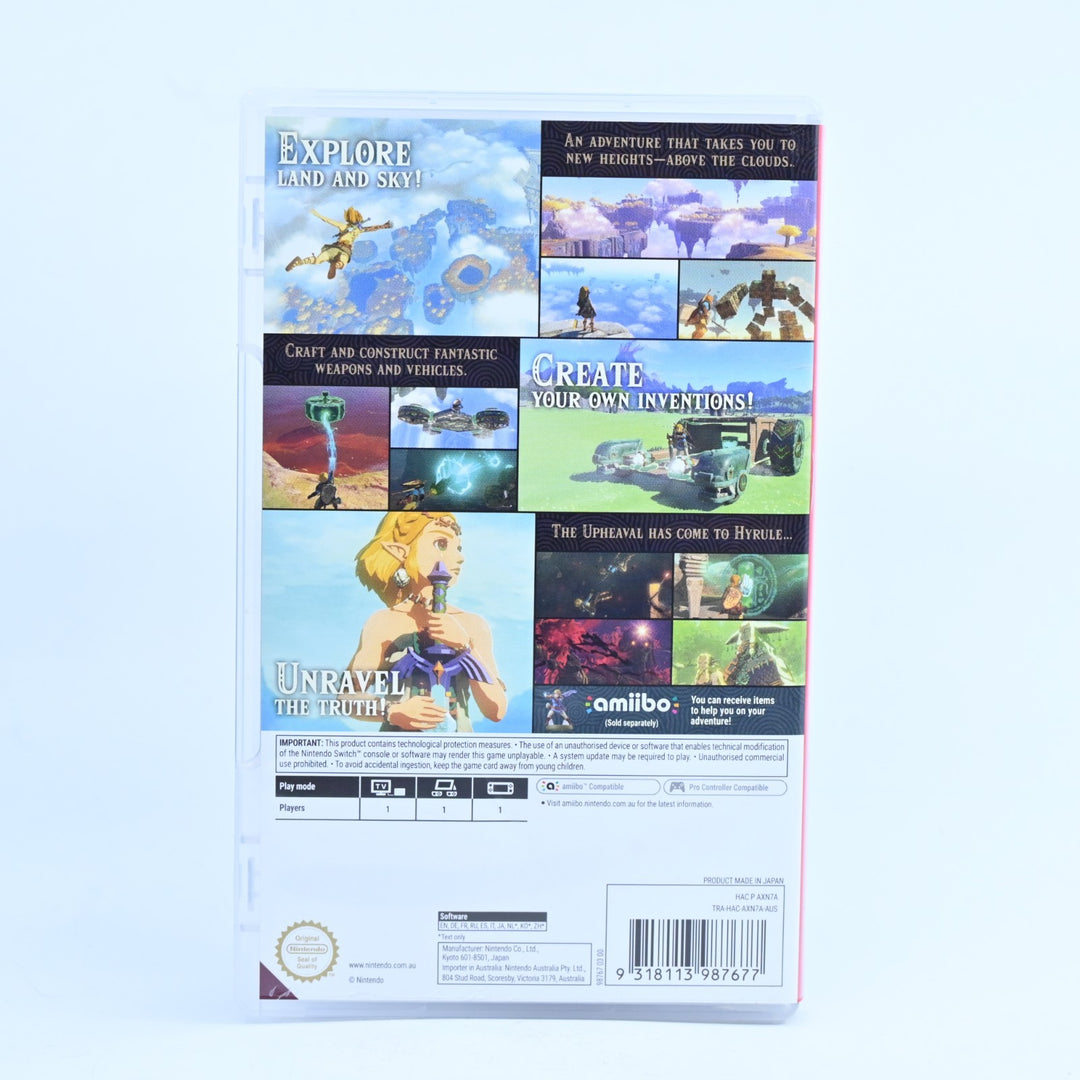 The Legend of Zelda: Tears of The Kingdom - Nintendo Switch Game - FREE POST!