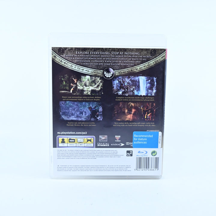 Tomb Raider Underworld - Sony Playstation 3 / PS3 Game + Manual - MINT DISC!