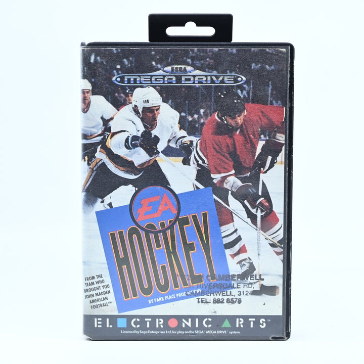 EA Hockey - Sega Mega Drive Game + Manual - PAL - FREE POST!