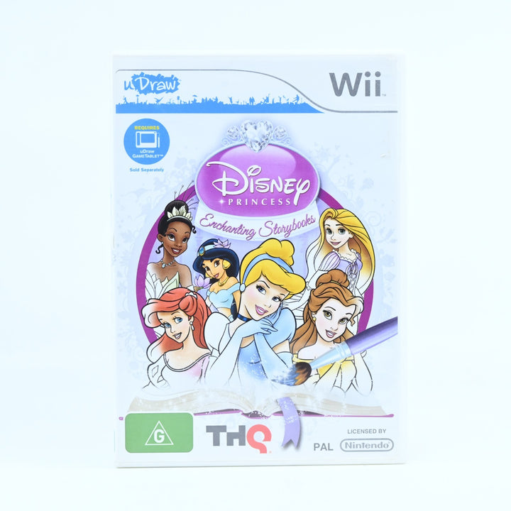 U Draw Disney Princess Enchanting Storybooks - Nintendo Wii Game + Manual