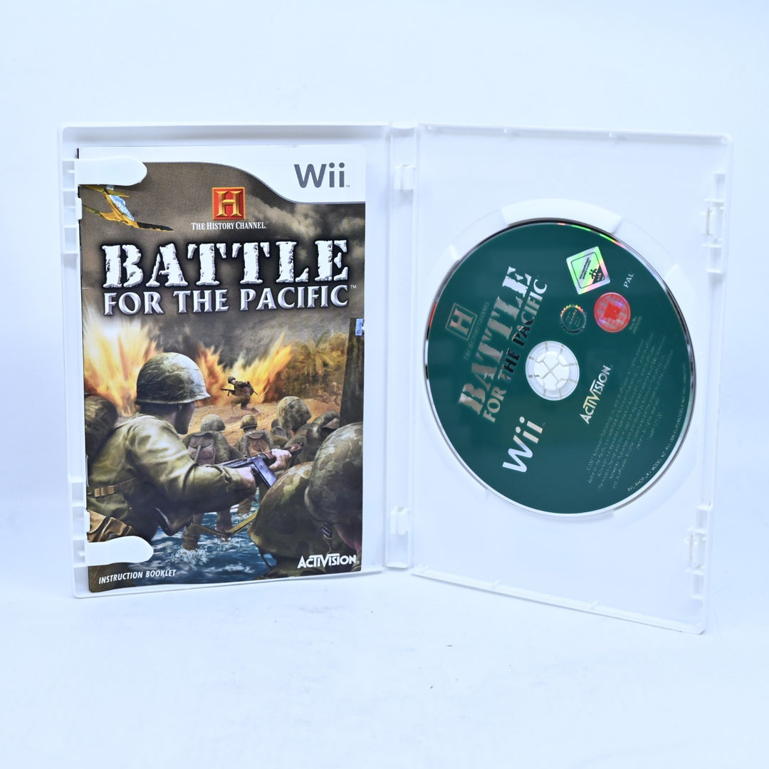 Battle For The Pacific - Nintendo Wii Game + Manual - PAL - MINT DISC!