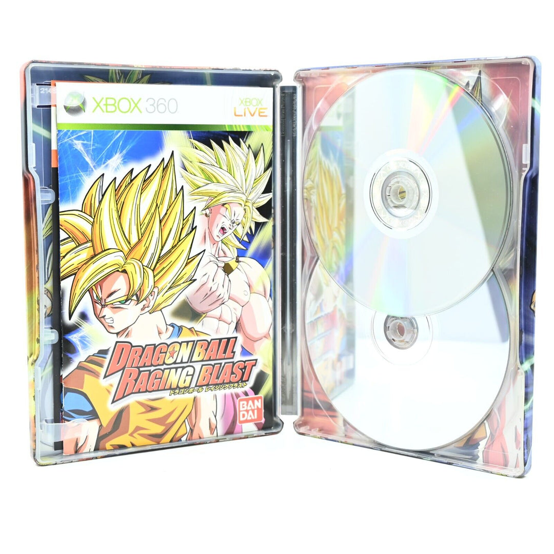 Dragon Ball Raging Blast Limited Edition - Xbox 360 Game + Manual - Check Desc.