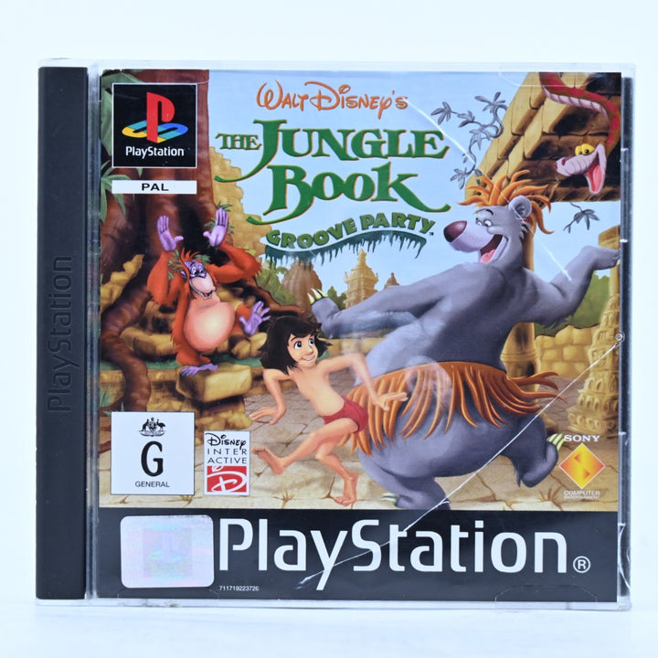 The Jungle Book - Groove Party - Sony Playstation 1 / PS1 Game + Manual - PAL