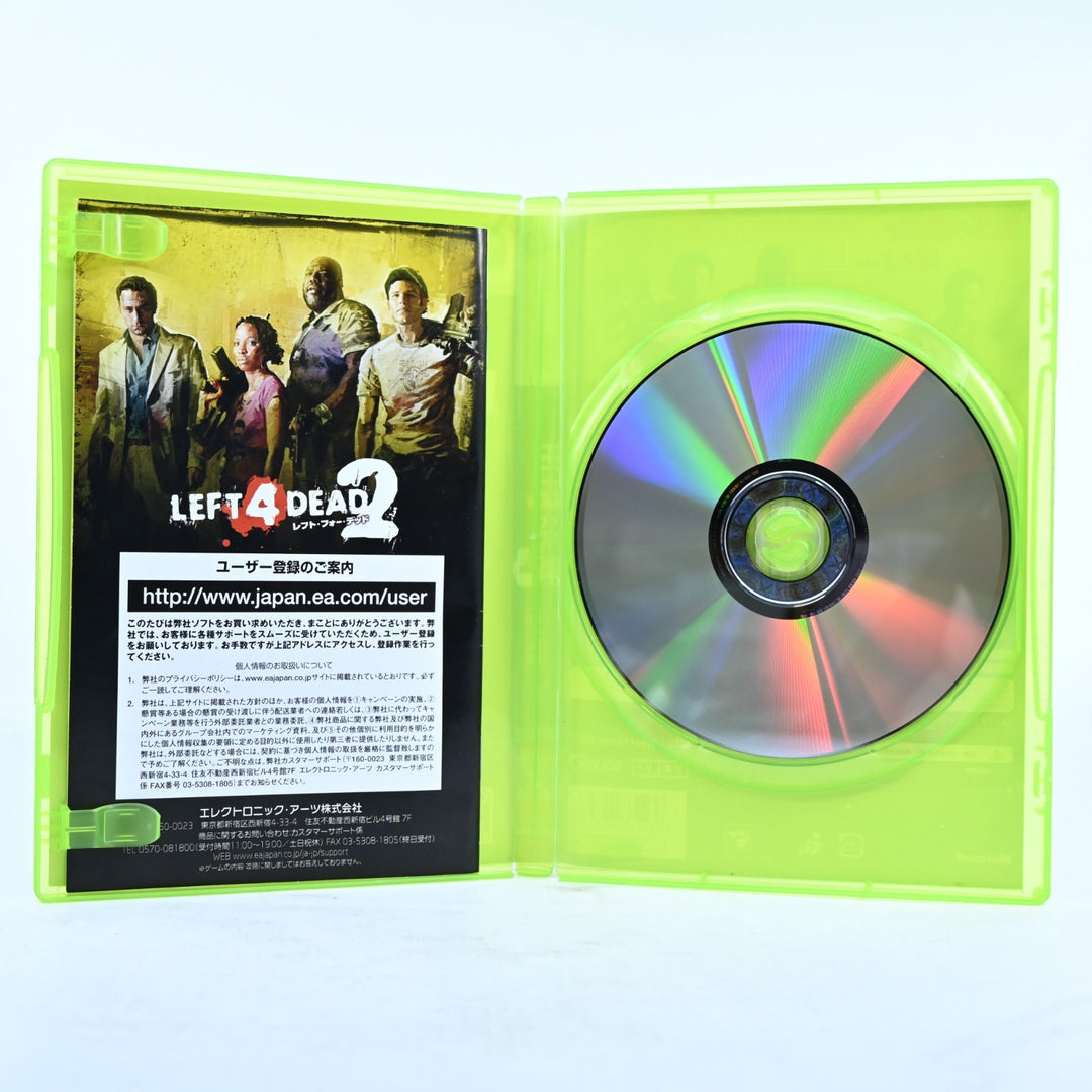 Left 4 Dead 2 - Xbox 360 Game + Manual - NTSC-J - MINT DISC!