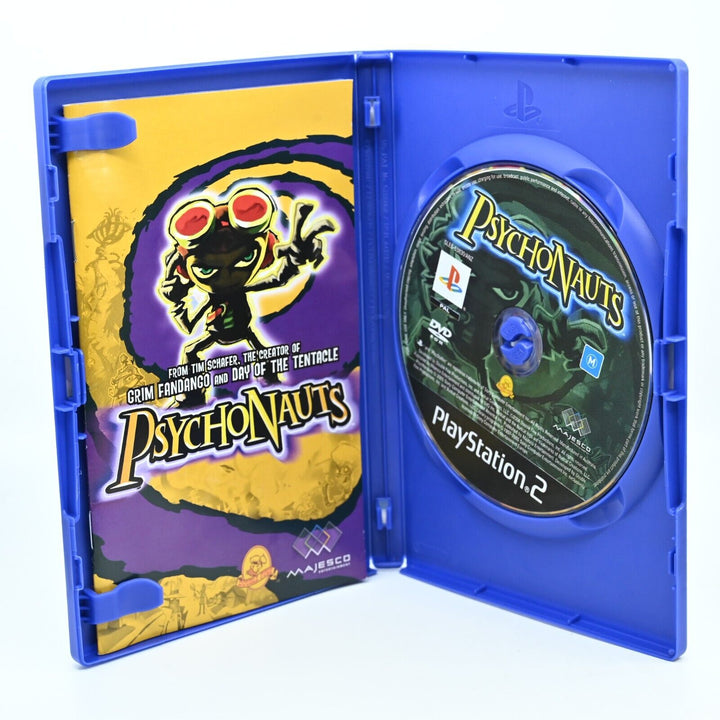 Psychonauts - Sony Playstation 2 / PS2 Game + Manual - PAL - MINT DISC!