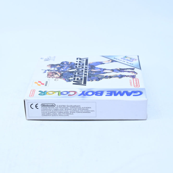 Metal Gear Solid - Nintendo Gameboy Color Boxed Game - PAL - FREE POST!