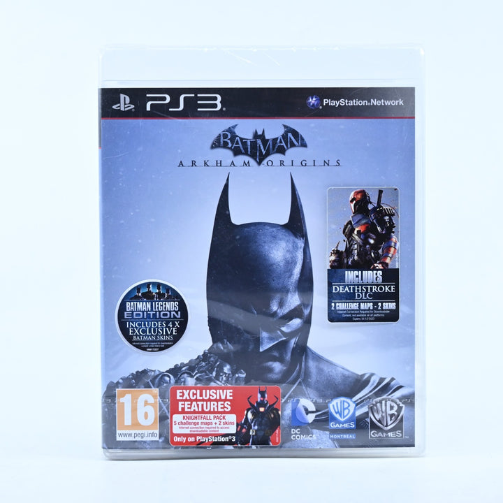 Batman: Arkham Origins - SEALED! - Sony Playstation 3 / PS3 Game + Manual